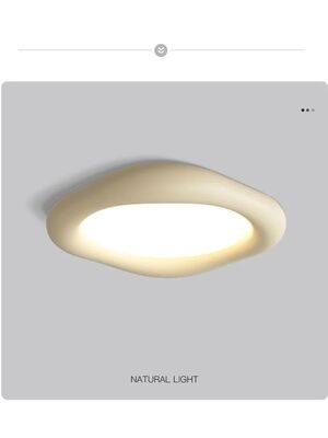 Children's Room Lights Minimalist dining room lighting Bedroom Resin white ceiling light(WH-MA-296)
