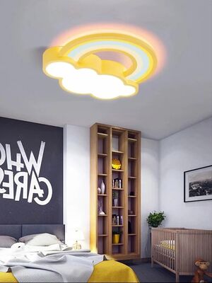 Princess Room Light Fixtures Bedroom And Warm Simple Cartoon rainbow ceiling light(WH-MA-300)