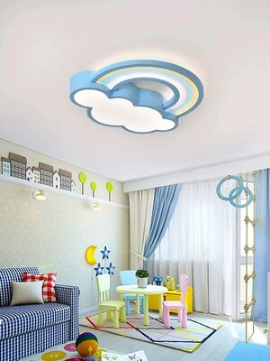 Princess Room Light Fixtures Bedroom And Warm Simple Cartoon rainbow ceiling light(WH-MA-300)