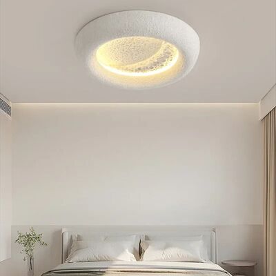 kids room decorative lighting fixture cream breeze Minimalist Wabi Sabi moon ceiling light(WH-MA-302)