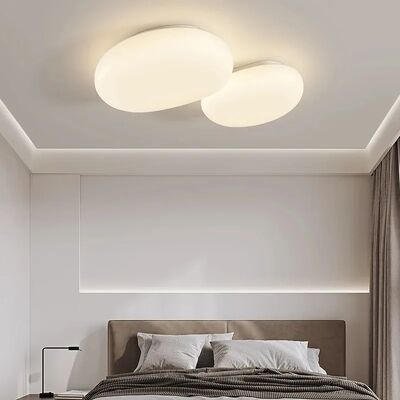 Bedroom Lamp Creative Cute girl Room Decoration kids ceiling light led white Cobblestone lamp(WH-MA-306)