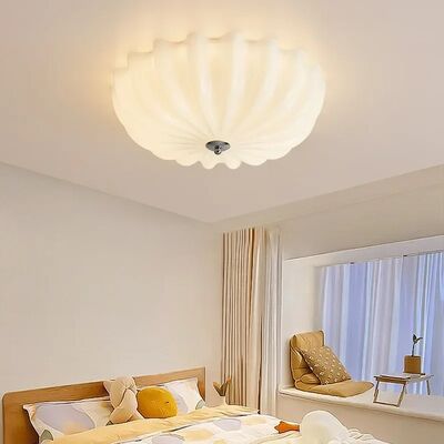 White Lustre Ceiling Light Kids Room Decor Modern Minimalist Flower Shape Ceiling Lamp(WH-MA-307)