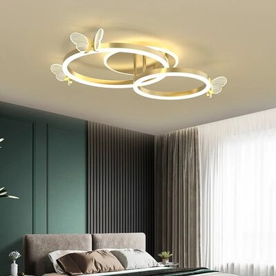 Living Room Ceiling Lamp fashion Atmosphere Modern Simple Luxury Butterfly Ceiling Lights(WH-MA-308)