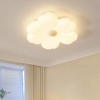Living Room Lamp Home Decor Kids Room Minimalist Acrylic White flower Ceiling lamp(WH-MA-309)