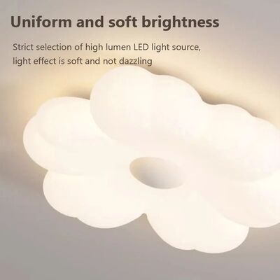 Living Room Lamp Home Decor Kids Room Minimalist Acrylic White flower Ceiling lamp(WH-MA-309)