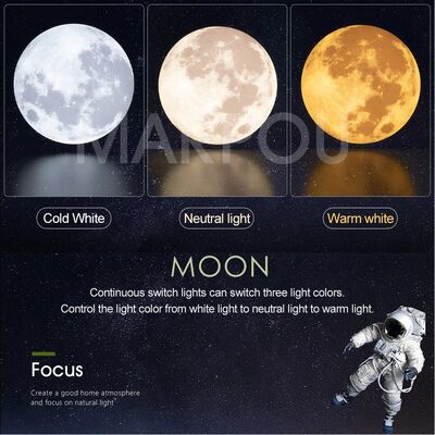Home Decor Lamp Bedroom Aisle Living Room LED Modern Blue Sky Moon Ceiling Light(WH-MA-319)