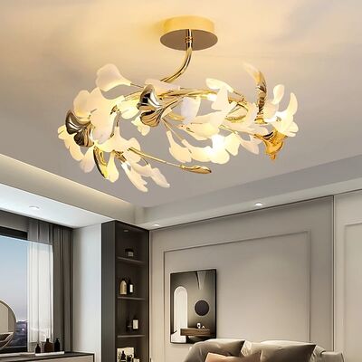 Dining Room Ceiling Light Modern Living Room luxury home decor Ginkgo Leaf Ceiling Light(WH-MA-323)