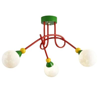 Living Room Lamps Children Room Study Personality Modern Simple Interesting Ceiling Lamp(WH-MA-340)