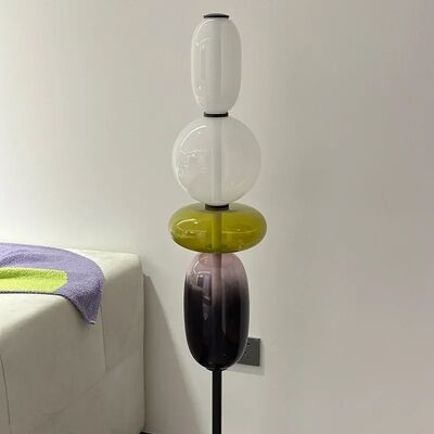 Indoor Lighting Bedroom Living Room Designer Colorful Glass Light Candy Floor Lamp(WH-MFL-180)