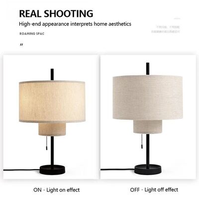 Home Decor Lighting Fixtures Living Room Sofa Lamp Led Retro Fabric Floor Lamp(WH-MFL-181)