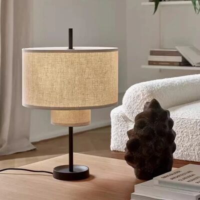 Home Decor Lighting Fixtures Living Room Sofa Lamp Led Retro Fabric Floor Lamp(WH-MFL-181)