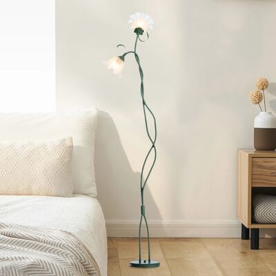 Rural Floor Lamp Home Bedroom Bedside Lamp Warm Romantic Flower Modern Lily Floor Lamp(WH-MFL-182)