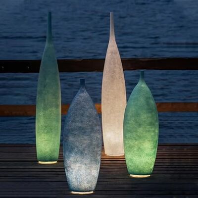 Living room floor lamp Bedroom Creative Art Vase Floor Lamp LED Designer Colorful Tank Floor Lamp(WH-MFL-187)