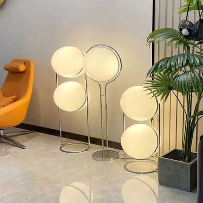 Art Deco Standing Light Bedside Living Room Hotel Acrylic Ball Lights Delord Floor Lamp(WH-MFL-194)