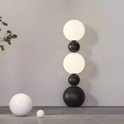 Bedside Lamp LED Lighting Living Room Sofa Side Lamp Nordic Orion Sphere Floor Lamp(WH-MFL-225)