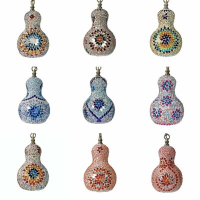 Bohemian Snowman Chandeliers Ceiling Home Room Decor Turkish Handmade Glass Lighting (WH-DC-79)