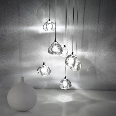 Modern Hanglamp High Rotation Stair Lamps Crystal Balls Decoration Lighting(WH-NC-130)