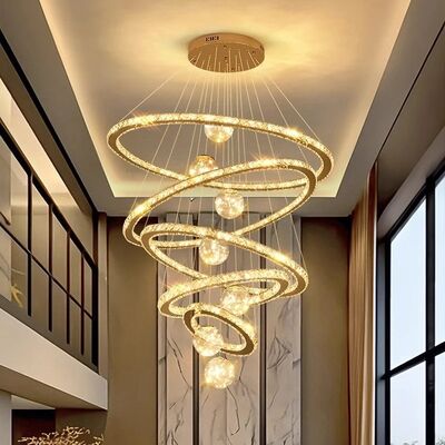 Nordic home decoration stair chandelier luxury Staircase Pendant Light(WH-NC-131)