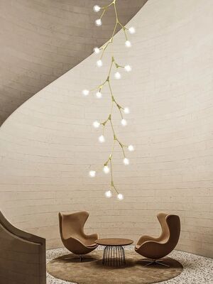 Staircase Hanging Lamps Attic Staircase Lighting Glass Pendant Light (WH-NC-150)