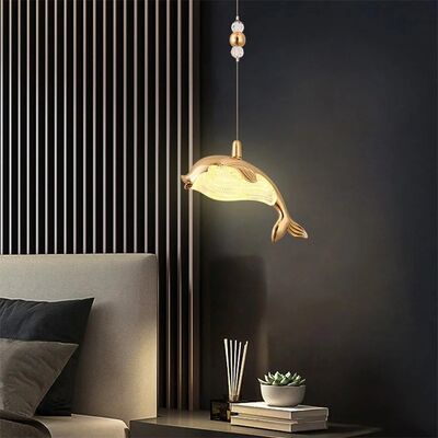 Modern Light Luxury Villa Ceiling Staircase Long Pendant Lamp(WH-NC-161)