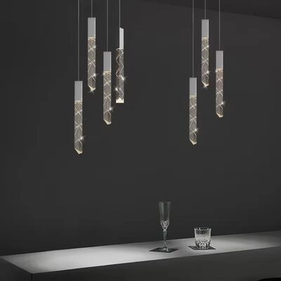 Crystal LED Pendant Lights Duplex Stair Hanging Lamp (WH-NC-169)