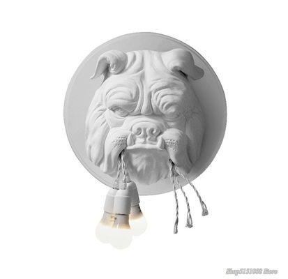 Animal Dog Wall Lamp Living Room Decoration Corridor Home Decor Lighting Designer Amsterdam wall lamp bulldog(WH-VR-66)