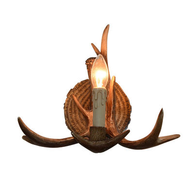 Personality Antler Art Wall Lamp Parlor Study Corridor Aisle Decorative Sconce Restaurant Cafe Bar Wall Mounted Lighting