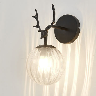 Modern bedroom wall lamp living room background wall corridor aisle antler wall lamp（WH-OR-16)