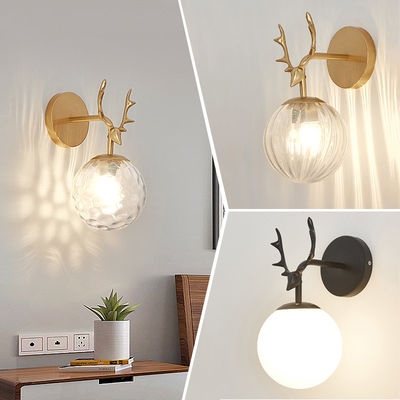 Modern bedroom wall lamp living room background wall corridor aisle antler wall lamp（WH-OR-16)