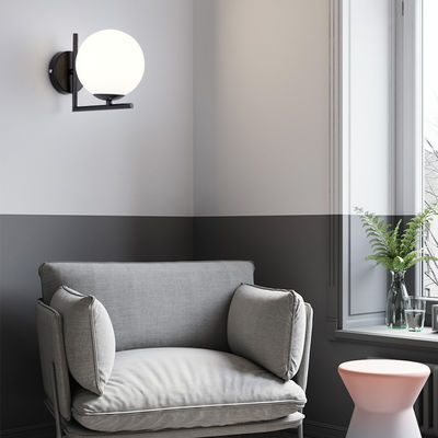 Modern Gold Wall Lamp Glass Ball Wall Saconces Indoor home wall mounted led lamps (WH-OR-17)