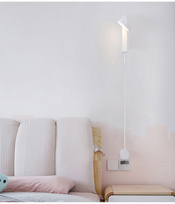 Modern LED Wall Lamp ndoor Lighting Adjustable 7W 9W bedside wall lamp with switch (WH-OR-19)
