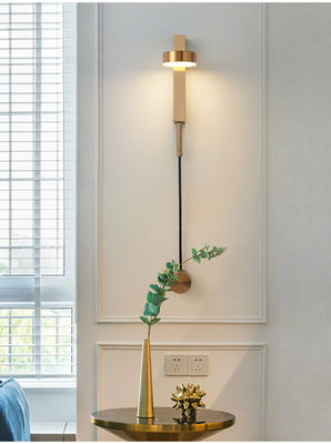 Modern LED Wall Lamp ndoor Lighting Adjustable 7W 9W bedside wall lamp with switch (WH-OR-19)
