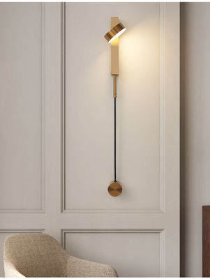 Modern LED Wall Lamp ndoor Lighting Adjustable 7W 9W bedside wall lamp with switch (WH-OR-19)