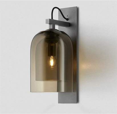 Modern Led Wall Lamp Double Glass Wall Lamps wall mount light fixture （WH-OR-27）