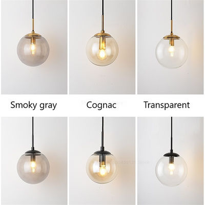 LED Glass Ball Mirror Living Room Decoration Wall lamps for bed room(WH-OR-34)