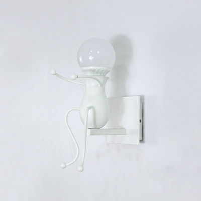 Human Shape Living Room Bed Side Stair Kitchen mini wall lamp(WH-OR-53)