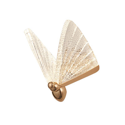Postmodern Minimalist Living Room Bedroom Bedside Butterfly Led Wall Lamp(WH-OR-55)