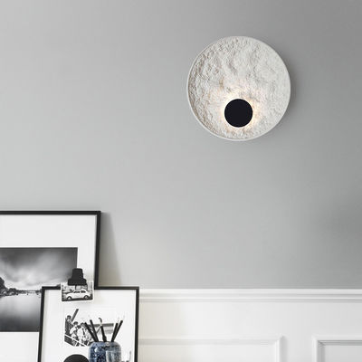 Round Moon White Body LED Home Wall light Stairs Bedroom Corridor Wall Sconce globe light fixture（WH-OR-60）