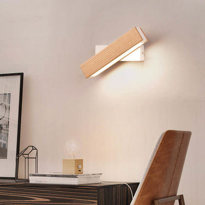 Nordic Solid Walnut Wood Wall Lamp AC110-240V LED Wall Sconces wood wall lamp (WH-OR-64)