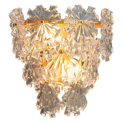 Luxury Glass Wall Lamp Nordic Postmodern Bedroom Bedside Background Sconce Lamp（WH-OR-75）