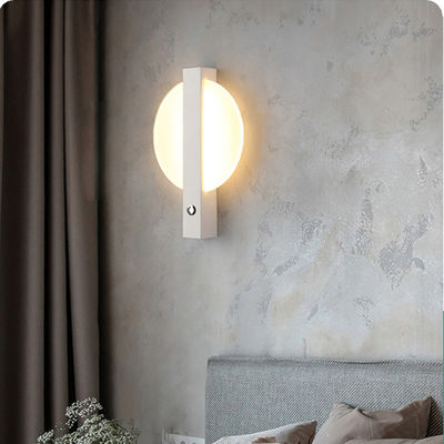 Nordic modern minimalist bedroom bedside creative aisle living room wall lights (WH-OR-84)
