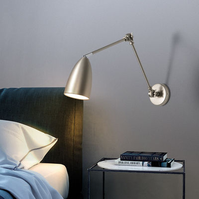 Black Golden Swing Long Arm LED Wall Lamp Fixtures Home Lighting long arm wall lamp (WH-OR-91)