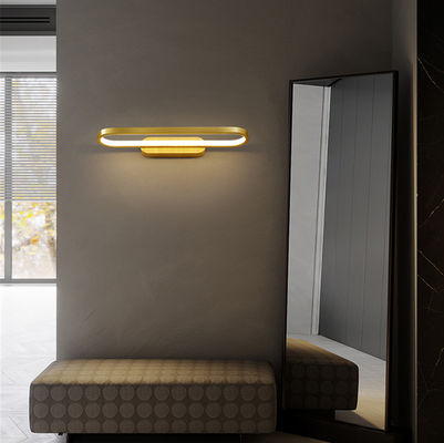 LED Wall Lamp Bedroom Bedside Lights Living room Golden Brass minimalist wall lamp（WH-OR-128)