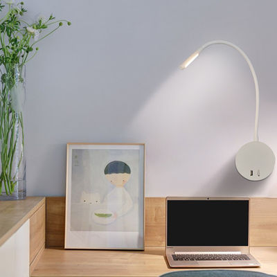 led wall lights switch light lighting for room bedside Study room night flexible wall light （WH-OR-130)