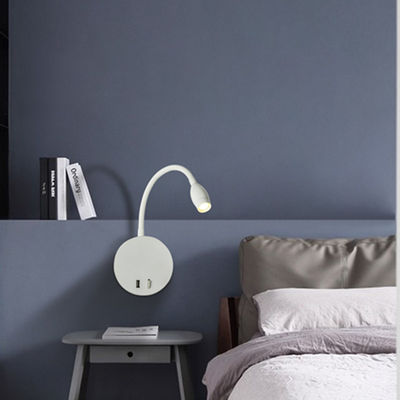 led wall lights switch light lighting for room bedside Study room night flexible wall light （WH-OR-130)