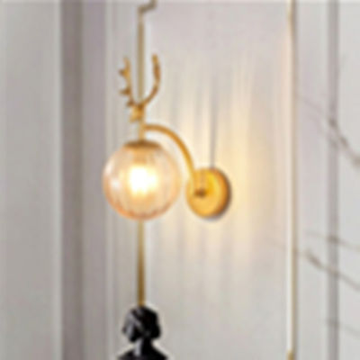 Nordic Creative Wall lamp luxury Living Room Bedroom Bedside creative wall lamp (WH-OR-114）