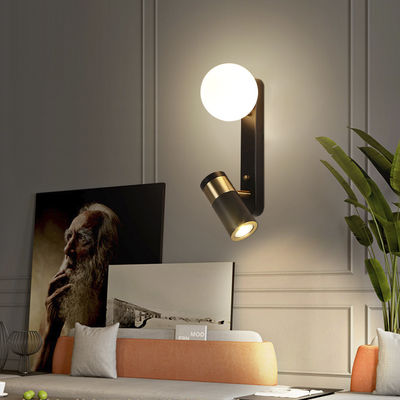 Bedroom Study Reading Lamp Headboard Wall Light Sconce Light Rotatable Metal Wall Lamp(WH-OR-143)