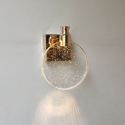 Modern Crystal Led Wall Lamp Simple creative bedroom crystal wall lamp (WH-OR-176）