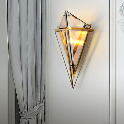 Geometric Wall Lamp Postmodern LED Corridor Aisle Creative Design Epic Wall Sconce (WH-OR-195)