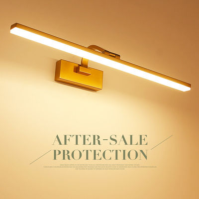 Bathroom Gold Waterproof LED Wall lamps Cabinet vanity Mirror lights(WH-MR-31)